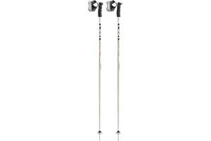 LEKI Detect S Lightweight Aluminum Ski Poles for Downhill Skiing