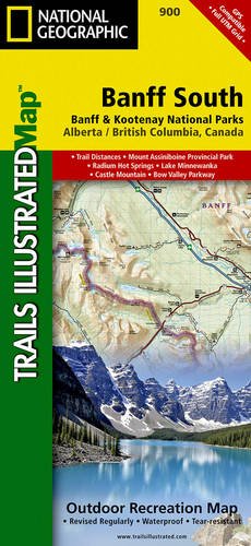 Download Banff South [Banff and Kootenay National Parks] (National Geographic Trails Illustrated Map)