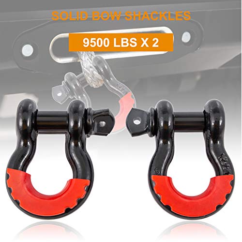 VEVOR Winch Recovery Kit, 100 Polyester & Steel Snatch Block