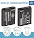 BM Premium 2 Pack of DMW-BCM13E Batteries and Charger for Panasonic Lumix DC-TS7,DMC-FT5A, LZ40, TS5, TS6, TZ37, TZ40, TZ41, TZ55, TZ60, ZS27, ZS30, ZS35, DMC-ZS40, DMC-ZS45, DMC-ZS50 Digital Cameras
