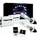 Lumenon 55W HID Xenon Conversion Kit with Premium Slim Ballast 2 Year Warranty (H11 H9 H8, 8000k Crystal Blue)