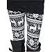 DaySeventh New Women Elasticity Skinny Tribal Printed Stretchy Pants Leggings (Free, Type 5)