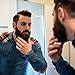 Hombre Body Beard Grooming Kit for Men care - beard Trimming Kit Includes 100% Stainless Japanese Scissors Mustache Beard Balm - beard Oil Growth Beard Brush Z Shaped Comb - Professional Barber Kit Gift Set