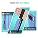 MoKo Pencil Case Holder for Apple Pencil - PU Leather Elastic Pencil Pocket Sleeve Detachable Pouch Cover for Apple Pencil, Fit iPad Pro 9.7 Inch Cases and iPad Pro 10.5 Inch Cases, BLUE