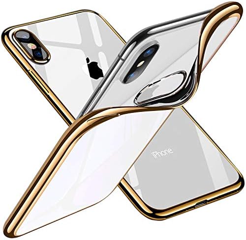 EZZYMOB iPhone X/XS Case, iPhone XR Case iPhone XS MAX Cover Case |Clear Silicone| Sleek, Lightweight Design with Snug Fit | Excellent Protection Against Accidental Drops| Shock Absorption.