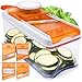 Adjustable Mandoline Slicer - 5 Blades - Vegetable Cutter, Peeler, Slicer, Grater & Julienne Slicer