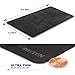 Insten 3-in-1 Multi-Functional Mouse Pad for Notebook Netbook up to 12.5 inches, Non-Slip Mouse Mat/Monitor Protection & Cleaning All in One, Black