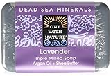 One With Nature Dead Sea Mineral Soap Lavender, 7