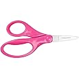 Fiskars Pink 5 Pointed Tip Kids Scissors