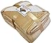 KOYOU Super Soft Light Brown Camel Plush Sherpa Borrego Blanket Throw Queen or Full Size Bed