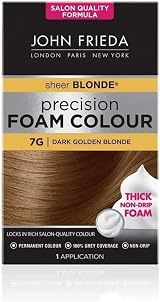 John Frieda Sheer Blonde Precision Foam Colour 7G Dark Golden Blonde 32ml 48ml