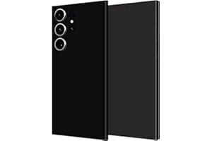 Phone Sticker for Galaxy S23 Ultra, 2 Pack Skin Wrap Mobile Protector Cover Vinyl Decal Compatible with Samsung (Black)