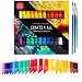 Watercolor Paint Set by Crafts 4 All 24 Premium Quality Art Watercolors Painting Kit for Artists, Students & Beginners - Perfect for Landscape and Portrait Paintings on Canvas (24 x 12ml)