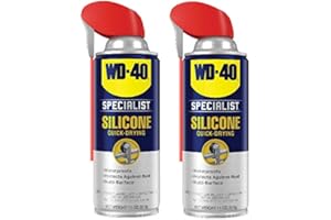 WD-40 Specialist Silicone Lubricant Spray, 11 Ounces (2 Pack)