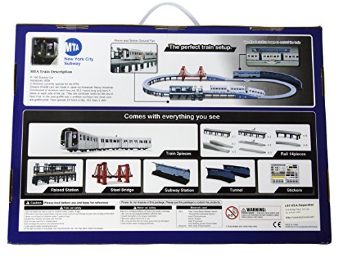 image for LEC USA 2000 MTA New York City Subway Battery Operated Train Set