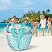 TINKSKY Shower Tote Caddy Quick Dry Organizer for Bathroom College Dorms Gym Swimming and More, Blue