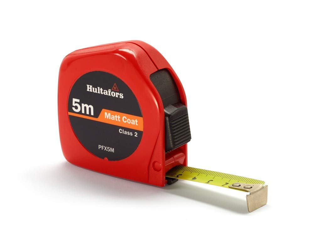 Tape measure 5m I Hultafors I Made in the UK I 5 meter premium craftsman's measurement tape I 366103