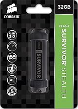 Corsair Flash Survivor Stealth 32GB USB 3.0 Rugged Waterproof Black view 5