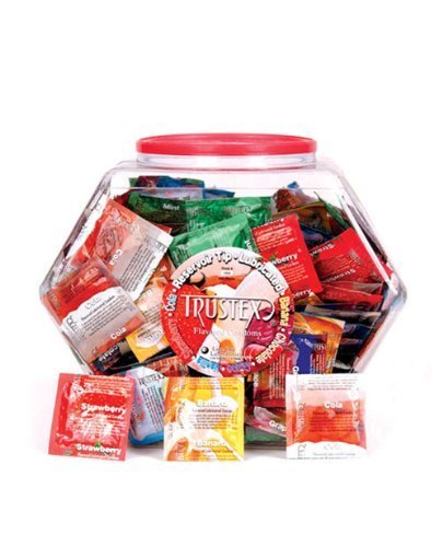 Trutex, Variety Pleasure Pack, Fish Bowl Condoms, 144 Count