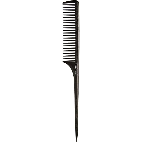Diane Ionic Rattenschwanzkamm – Antistatischer Feinzahnkamm Für Präzises Haarstyling, 8 Zoll