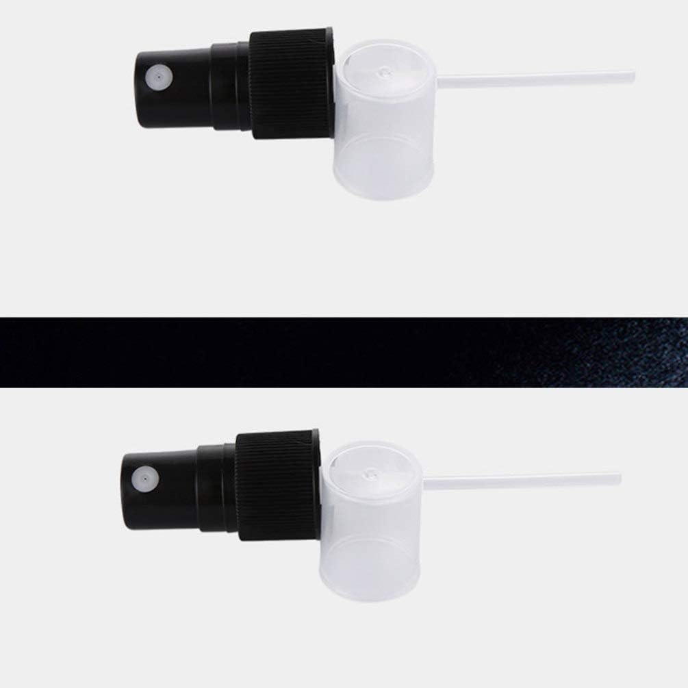 Mobestech Spray Tops Essential Oil Fine Mist Sprayer Cap Replacement Pump Black Spray Bottle Tops for 27mm Bottle Nozzle 20 Pcs - Image 5