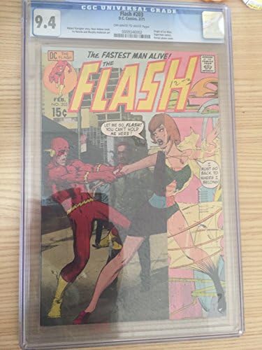 Flash 203 Graded 9.4 CGC Comics – 1971