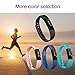 Fitness Tracker Smart Bracelet ANCwear ID115 Bluetooth Call Remind Remote Self-Timer Smart Watch Activity Tracker Calorie Counter Pedometer Sport Band Sleep Monitor For Android iOS Phone