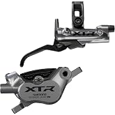 Shimano Xtr M9220 4-Piston Disc Brake One Color, Right/Rear | 4-Piston Caliper, SM-BH90-SBM Hose, Finned Metal