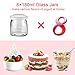 Homeleader Yogurt Maker, Automatic Digital Yogurt Maker with 8 BPA-Free Glass Jars and Lids (6oz Each Jar), Time & Temperature Control Display and Stainless Steel Design for Home Use, K32-031