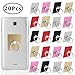 Outee Cell Phone Ring Holder, 20 Pcs Phone Finger Holder Phone Ring Grip Stand Phone Finger Ring 360 Degree Rotation Universal Smartphone Ring Loop Grip Amount for Smartphone, Tablet
