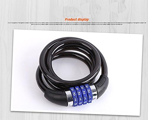 XiaoBin Universal Bicycle Lock Anti-theft Code Lock Password Wire Lock Circle Lock Mountain Bike Riding Equipment