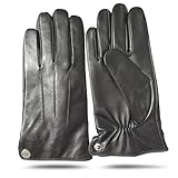 iGT CLASS Men's Touch Screen Winter Texting Leather Gloves
