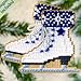 Ice Skates - Winter Holiday - Cross Stitch Kit