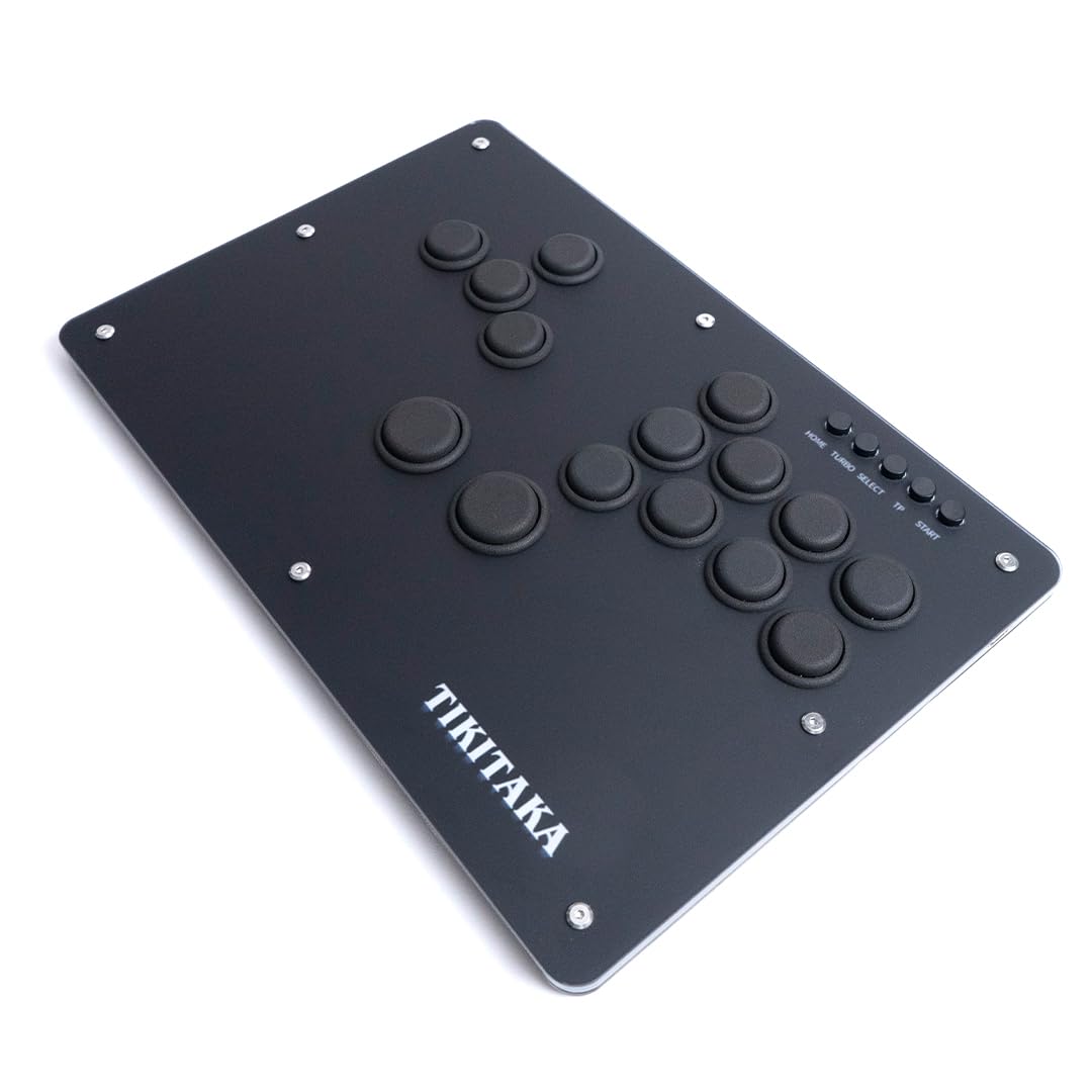 thumbnail image 2 of TIKITAKA S15B-N All-Button Arcade Controller - Split Button Layout With Nylon Buttons For PC, PS4, Steam 2 of 10