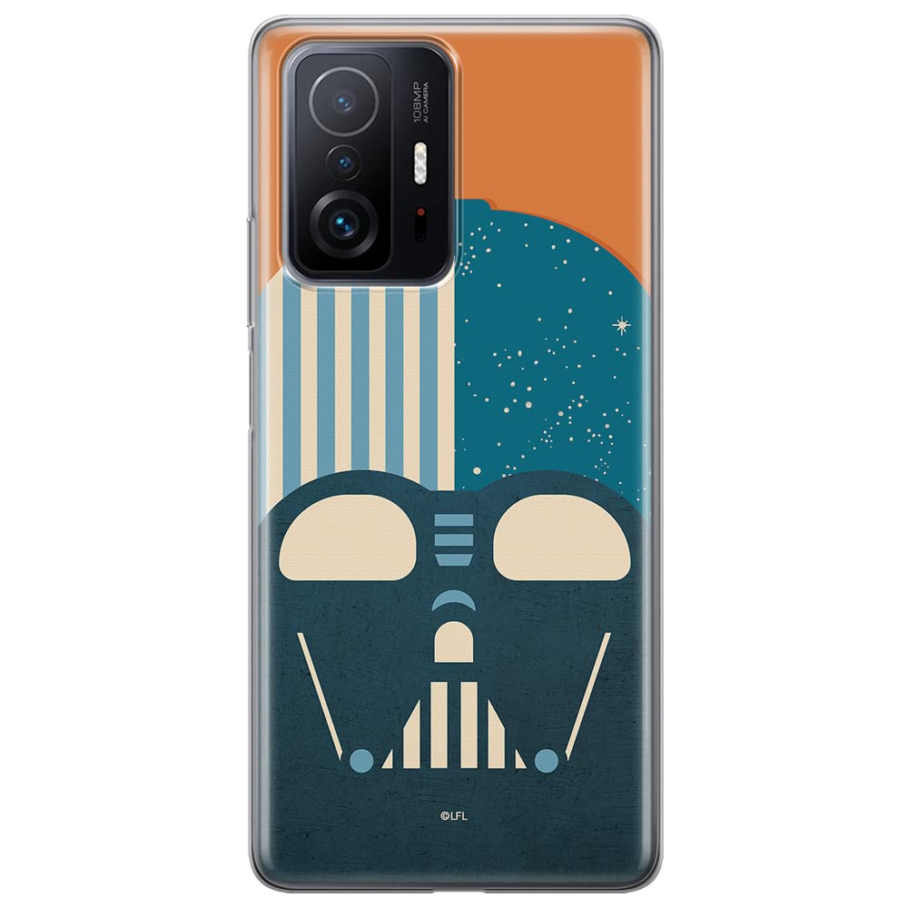ERT GROUP mobile phone case for Xiaomi 11T 5G / 11T PRO 5G original and officially Licensed Star Wars pattern Darth Vader 025 optimally adapted to the shape of the mobile phone, case made of TPU