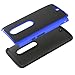 Droid Maxx 2 Case, LK [Shock Absorption] Drop Protection Hybrid Dual Layer Armor Defender Protective Case Cover for Motorola Droid Maxx 2 (Blue)