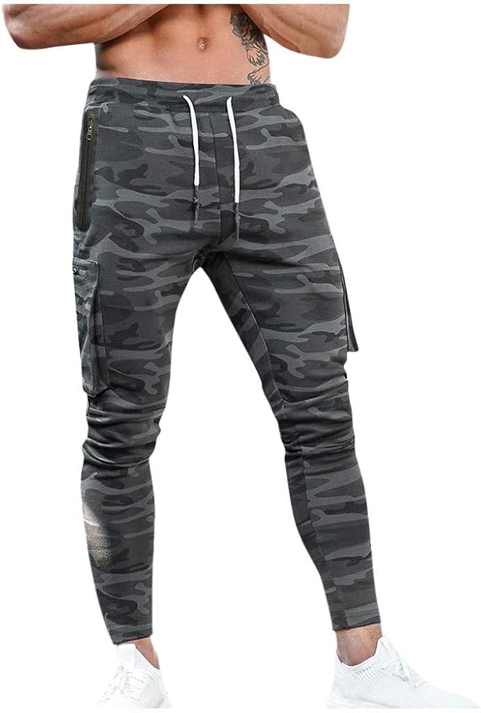 Pantalones Hombre Pantalones Casuales Moda Deportivos Running ...