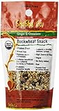 ShaSha Organic Ginger/Cinnamon Buckwheat Snacks, 6oz (170g)