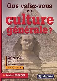 Que valez-vous en culture générale ?
