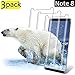 ATool Samsung Galaxy Note 8 Screen Protector (3 Pack) Bubble-Free Anti-Scratch Film [Full Cover]-HD Clear