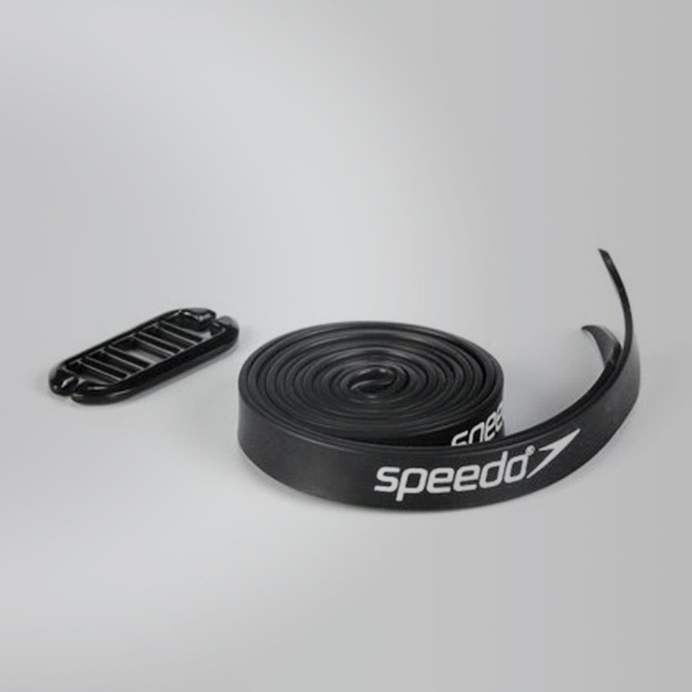 Speedo Unisex-Adult Spare Silicone Strap for Swimming Goggles | Essentials Goggles, Black, One Size