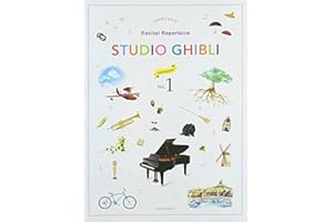 Studio Ghibli: Recital Repertoire Vol 1 - Piano Solo | Intermediate Level Sheet Music Collection | 14 Popular Movie Themes for Lessons and Performances |Piano Songbook for Students and Teachers