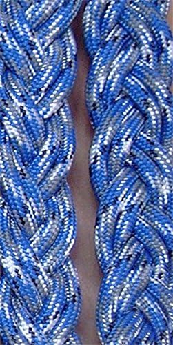Endurance and Trail Reins with Innovative Water Loop / Rein Extension (Blue Splash)