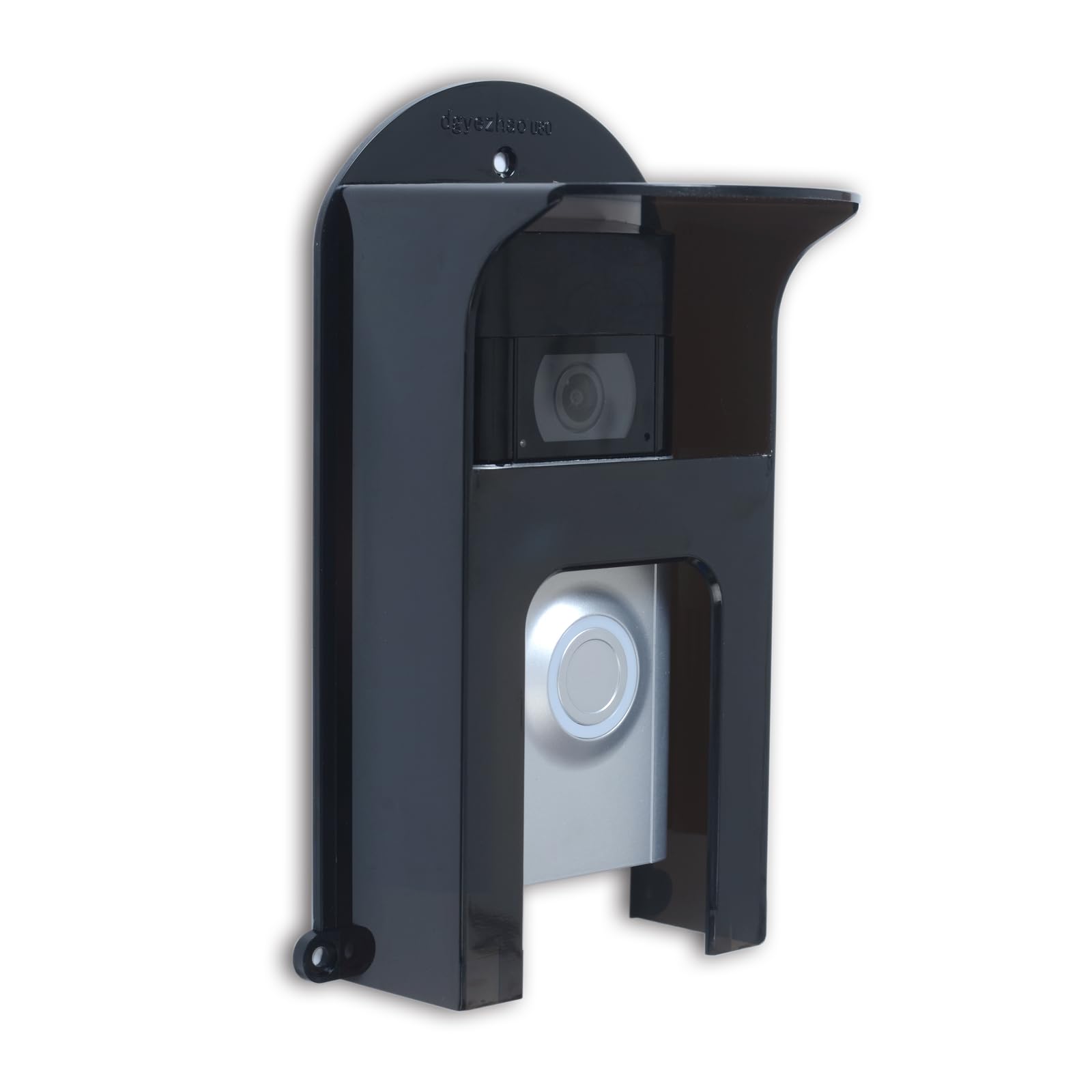 Photo 1 of dgyezhao Black Plastic Waterproof Doorbell Rain Cover for Electric Door Bells, Protector Cover Weatherproof for Ring 1/2/3/4/2020/Pro/Pro 2/ Video Doorbells