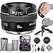 Canon EF 50mm f/1.4 USM Standard Telephoto Lens with Altura Photo Essential Accessory Bundle primary