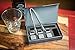 Beyond Ice 3-Piece Stainless Steel and 3-Piece Grey Basalt Rocks Reusable Whiskey Stones