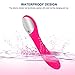 PhiloToys Vibrator Massager with 12 Powerful Vibrating Modes, Waterproof Body Wand Massager for Hand, Neck, Back and Shoulder