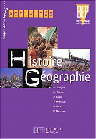 Histoire-géographie, BEP, seconde professionnelle