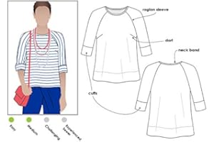 Style Arc Sewing Pattern - Maddison Top (Sizes 04-16)