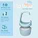 La Luna Smart Interactive Baby Soother, Shushing Sound and Custom Recording/Auto Activation with Cry Sensor, Auto Volume Increaser, Blue